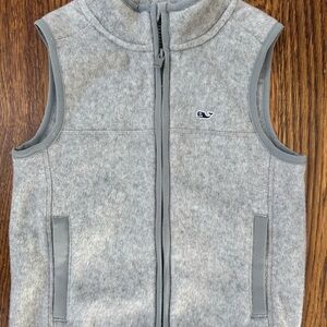 Boys vineyard vines Gray Vest size 5